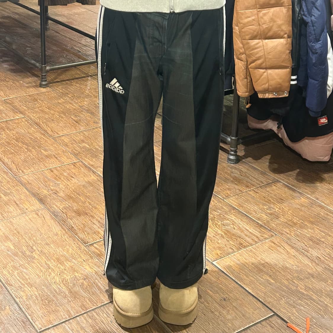 [HI] 아디다스 커스텀 벌룬 데님팬츠 상품이미지1