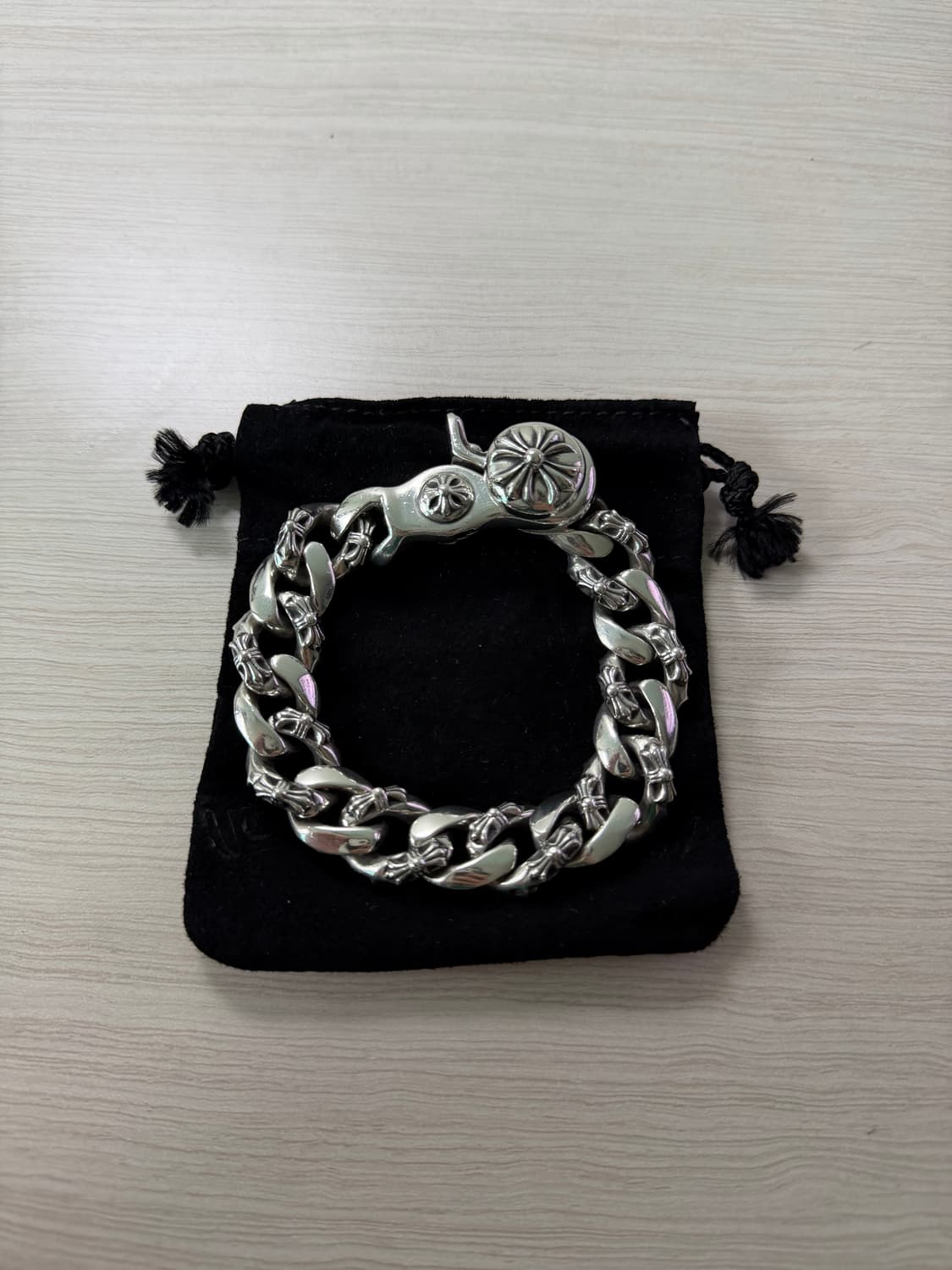 [15링크] 크롬하츠 팬시 클립 팔찌 상품이미지1