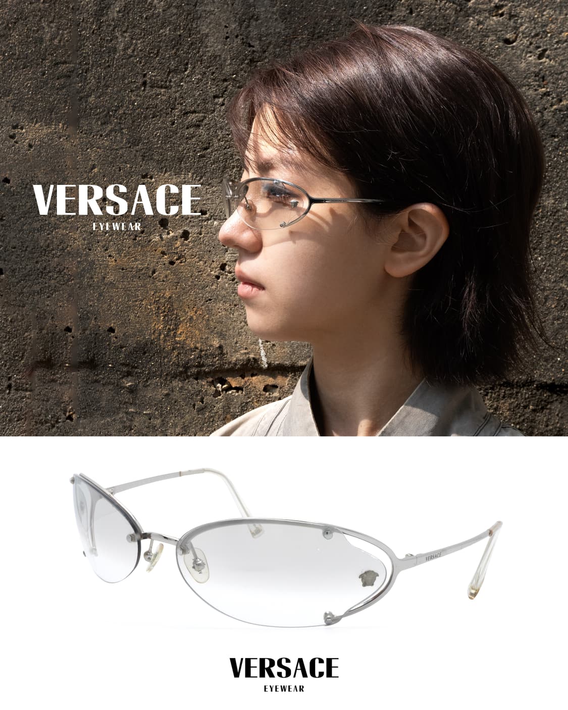 Versace N37 Medusa Sunglasses (2001) 상품이미지8