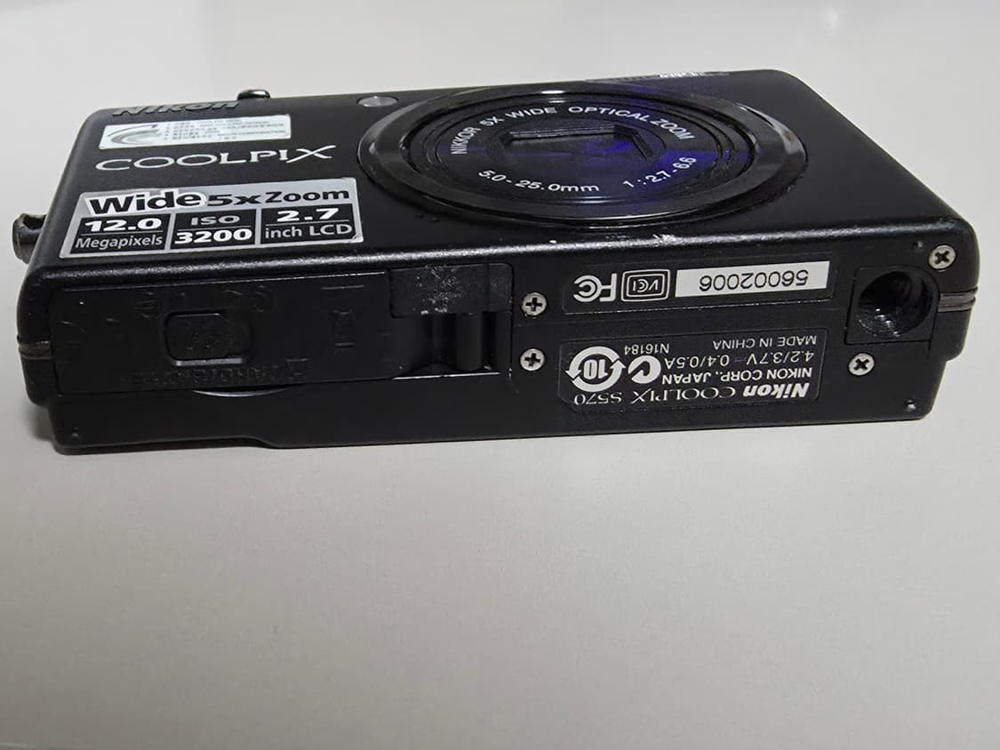 니콘 쿨픽스 S570 빈티지 디지털카메라 상품이미지5