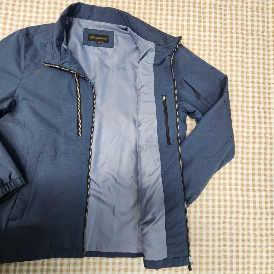 코오롱 오버핏 바람막이 자켓 남자100 상품이미지6