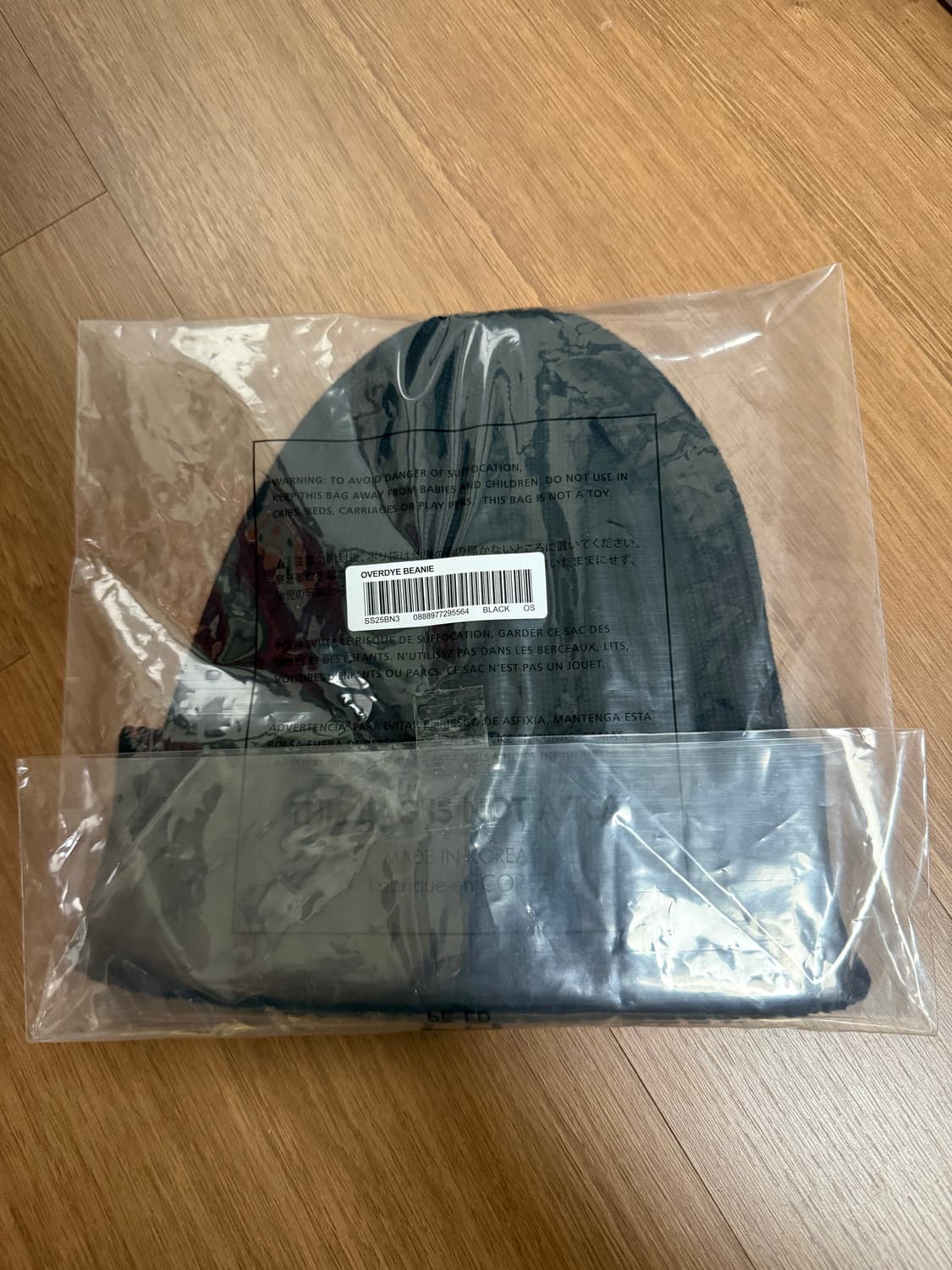 [25ss/검정] 슈프림 오버라이드 비니 새제품 판매 상품이미지2