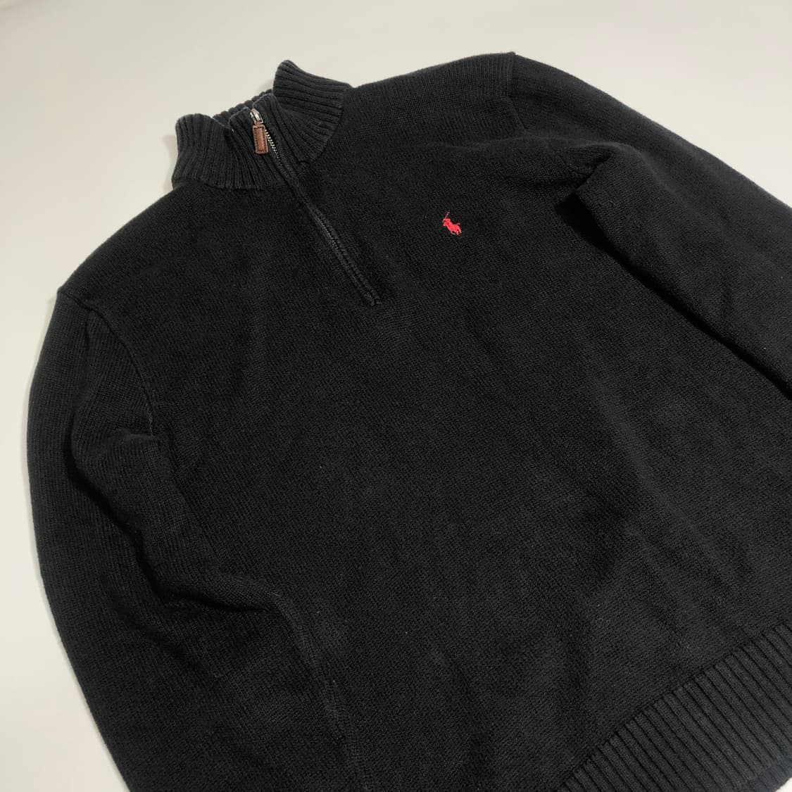 폴로 랄프로렌 하프집업 니트 실측m 상품이미지5
