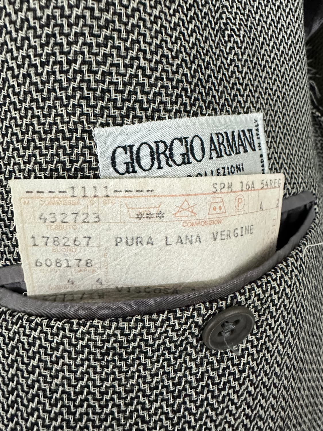 아르마니 싱글 블레이저 상품이미지5