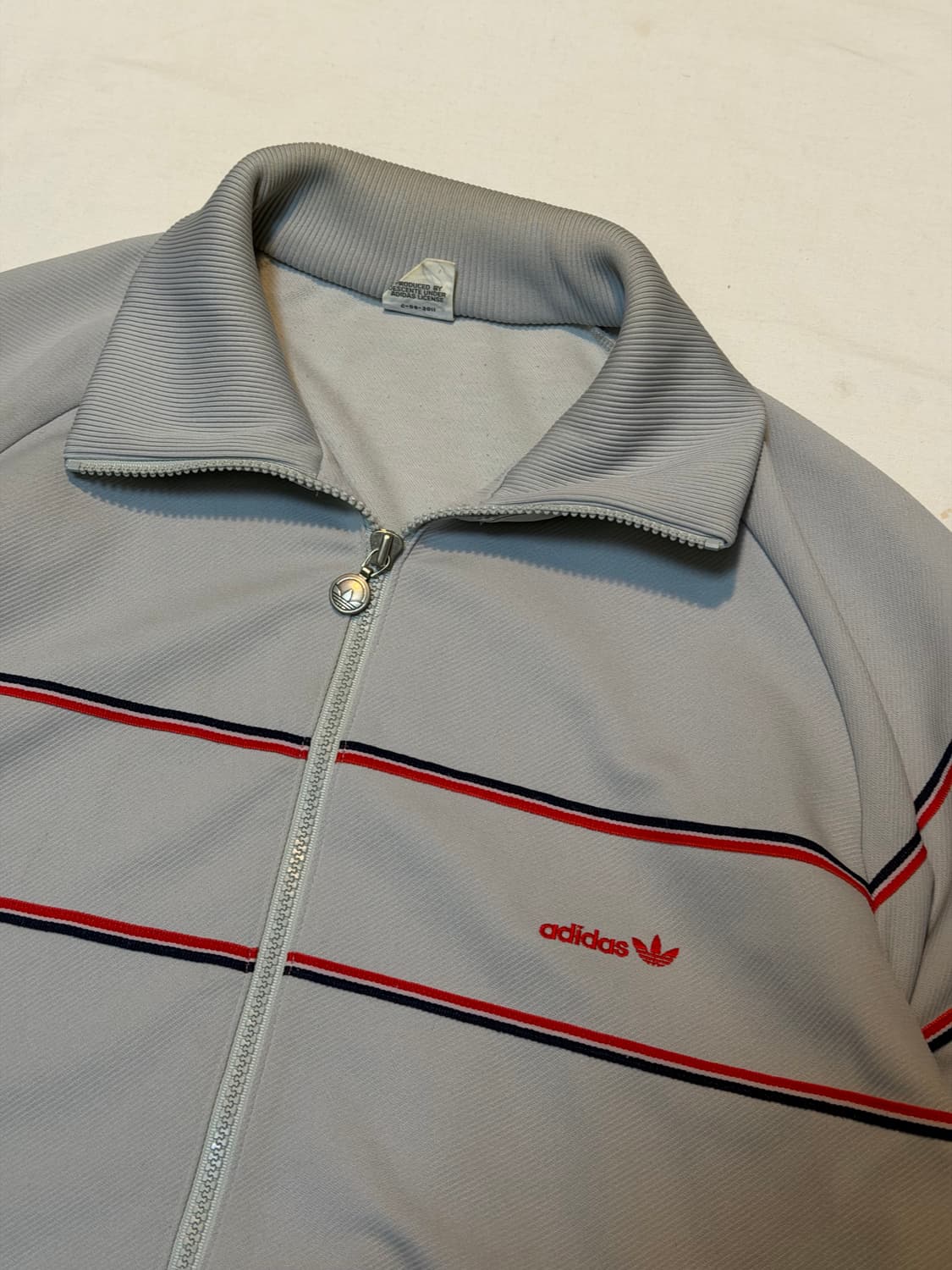 80s 아디다스 서독 아카이브 트랙탑 져지 그레이 상품이미지2