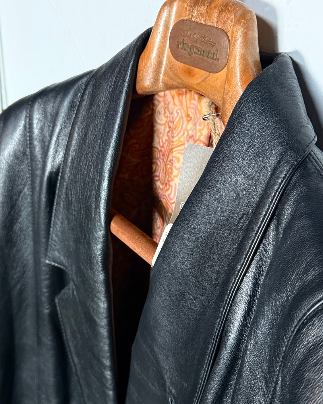 빈티지 양가죽 블레이저 자켓 100-105 상품이미지2