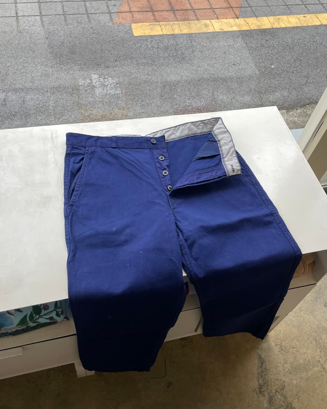 Vintage French work pants 프렌치 워크 팬츠 37“ 상품이미지1