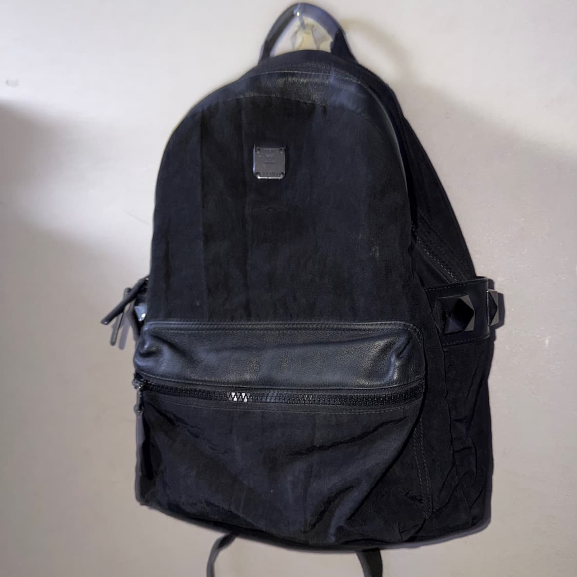 MCM 엠씨엠 나일론 트윌 백팩 블랙 상품이미지10
