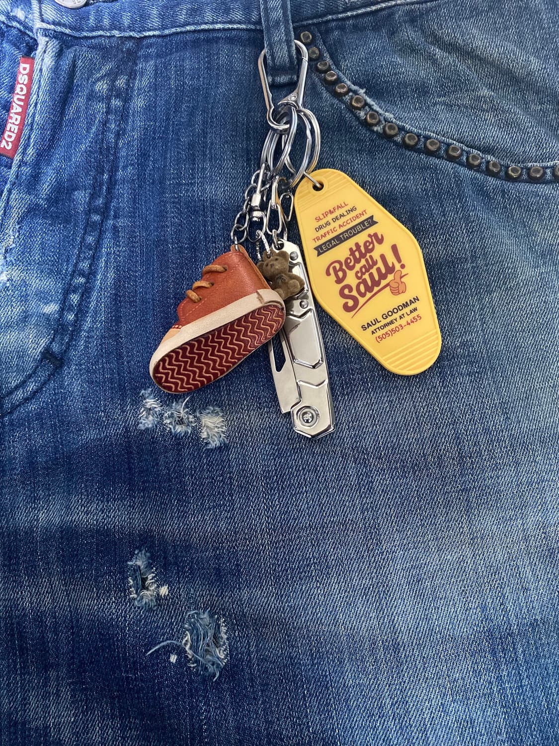 빈티지 스니커즈 키링 상품이미지3