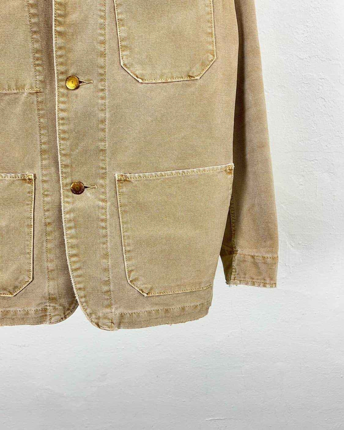 리바이스 브라운 멀티 포켓 스티치 커버 올 카라 자켓 상품이미지5