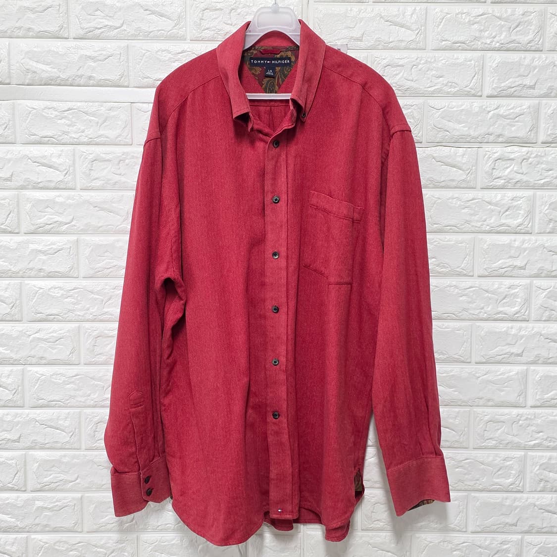 택포_ 타미힐피거 남방 XL  상품이미지1