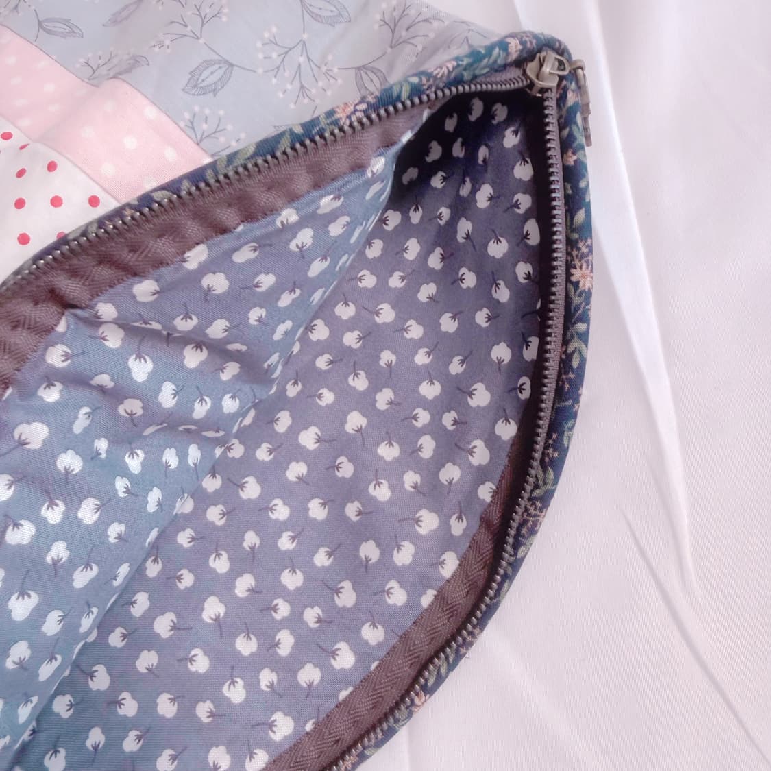 후루요 스트립 패치워크 모리걸 일본 파우치 상품이미지4