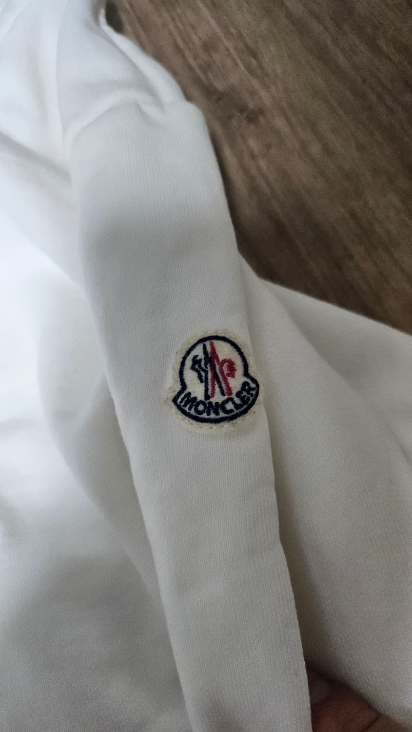 [A] 몽클레어 정품 화이트 후드티 S 상품이미지3
