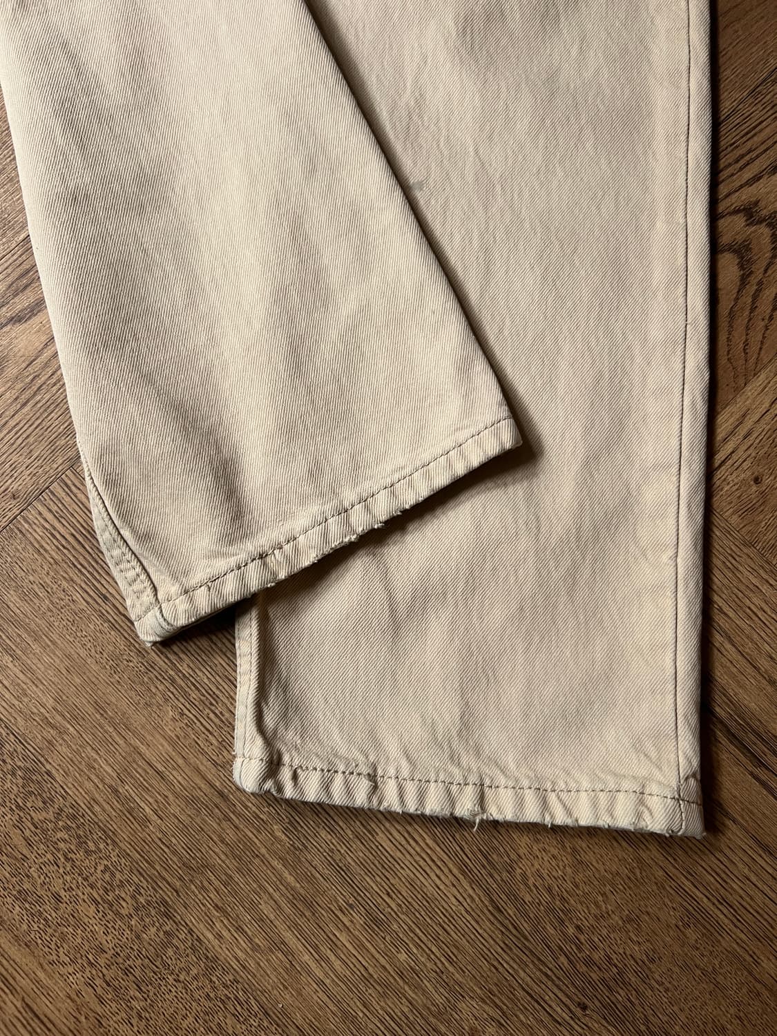 [34]리바이스 505 에크루 데님 팬츠 상품이미지5