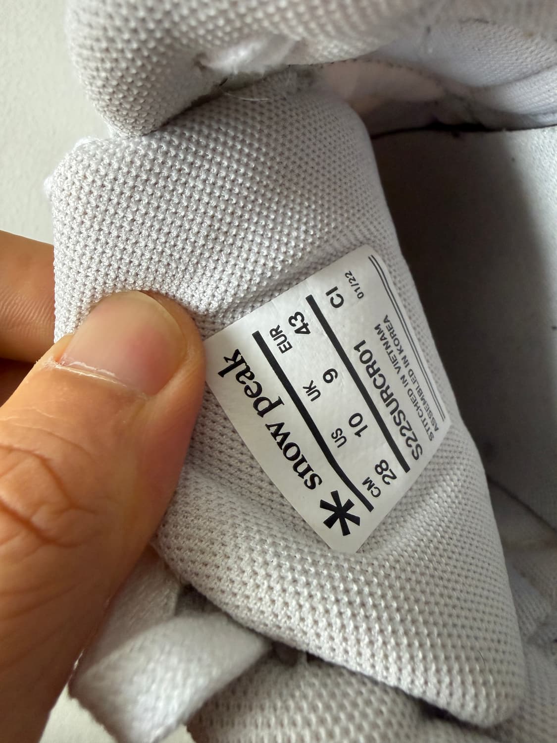 [280]스노우피크(snow peak) 램블 스니커즈 상품이미지10