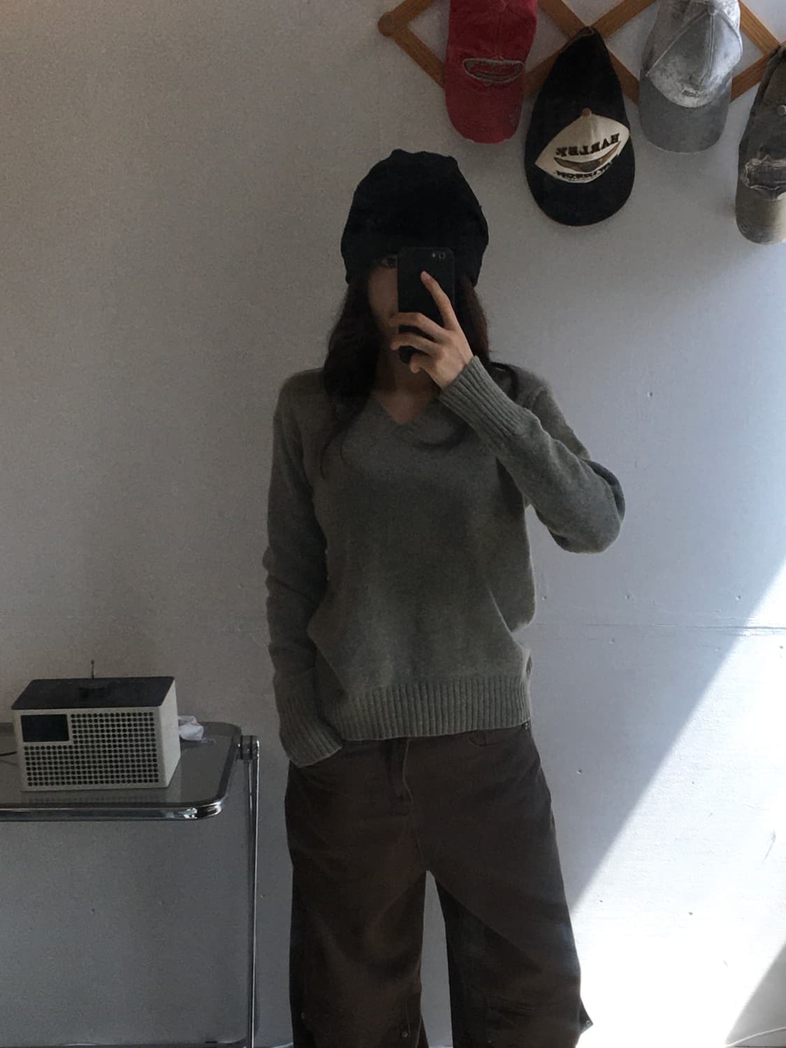 폴로 랄프로렌 램스울 브이넥 니트 상품이미지1