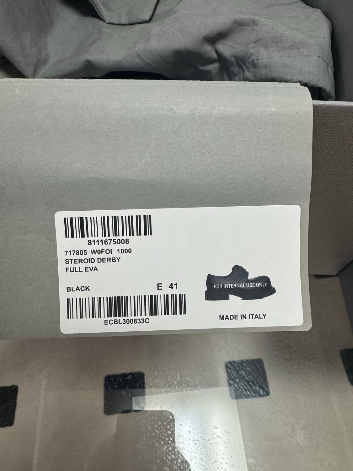 발렌시아가 스테로이드 더비 41(밑창보강) 상품이미지1