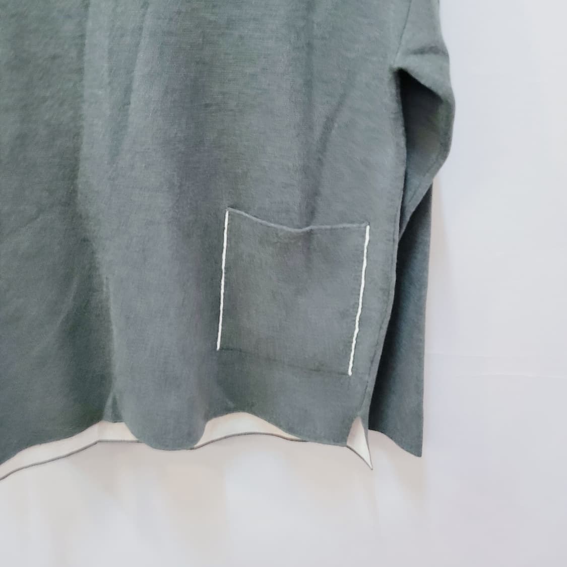 95~100) 지오송지오 포켓 니트 상품이미지2