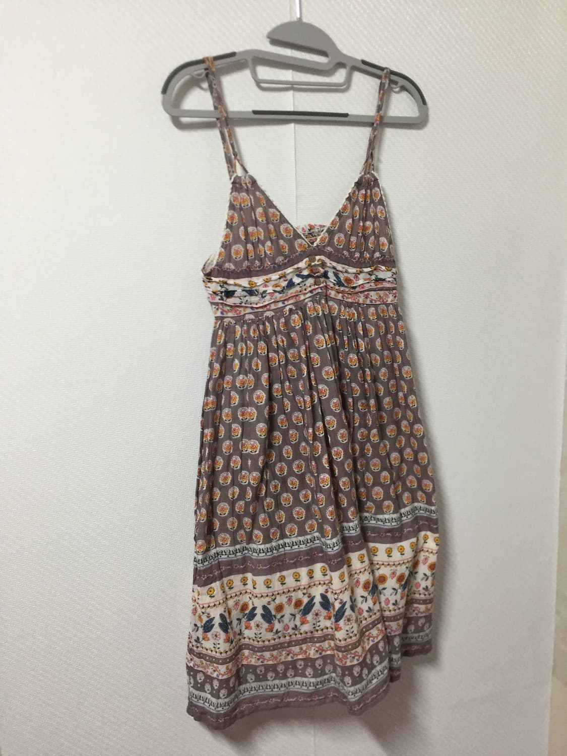 빈티지 하구미 플라워 롱원피스  상품이미지6