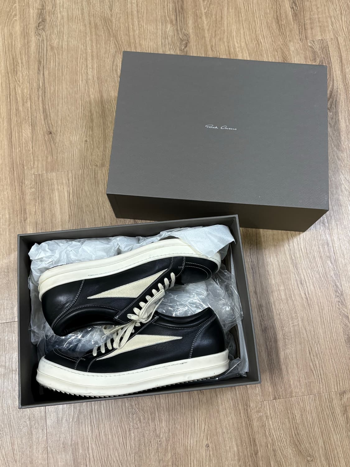 [43] 릭오웬스 반스 레더 스니커즈 상품이미지2