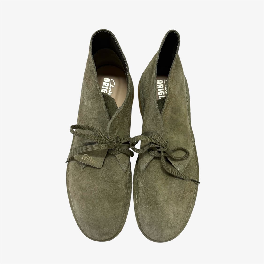 (290)클락스 데저트부츠 스웨이드 카키 상품이미지4