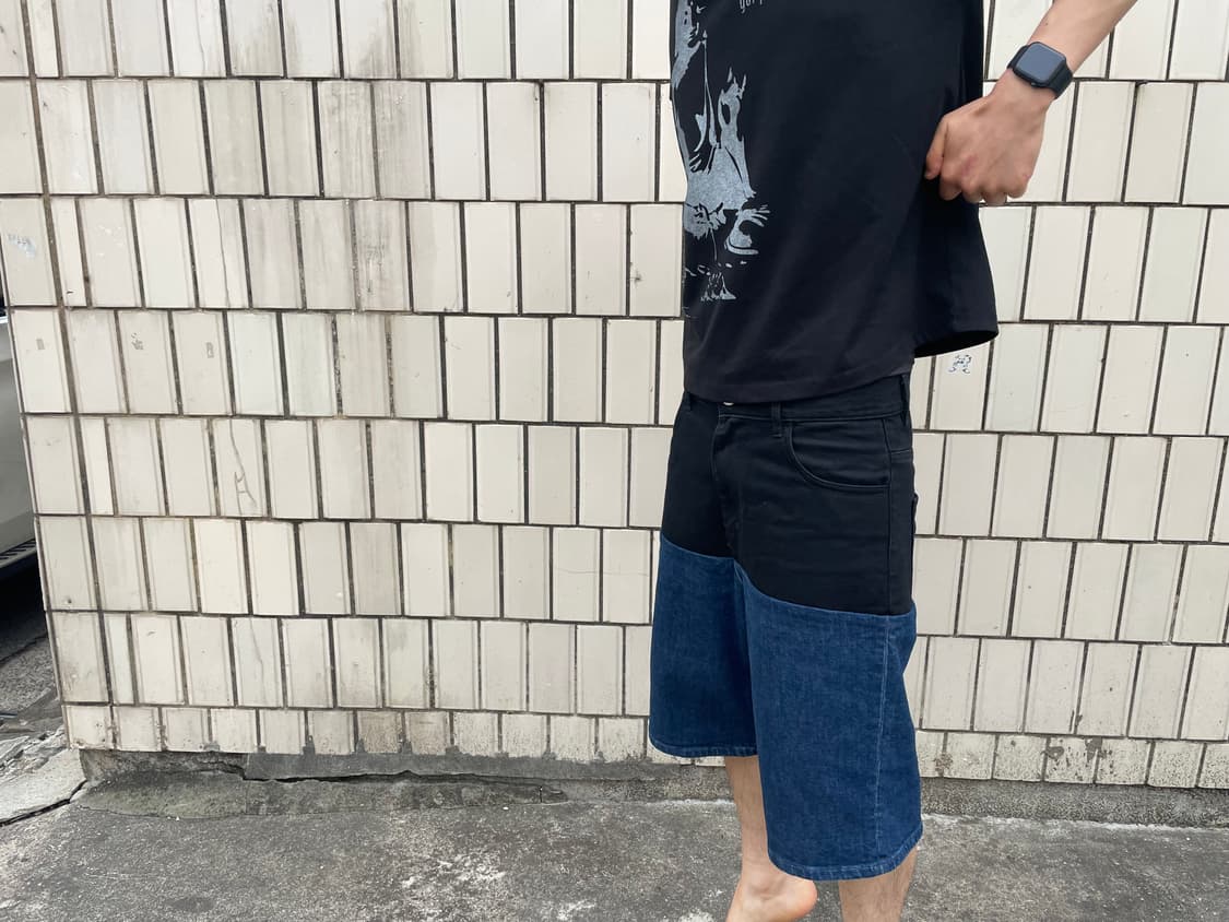 raf simons HORIZONTAL CUT shorts 상품이미지5