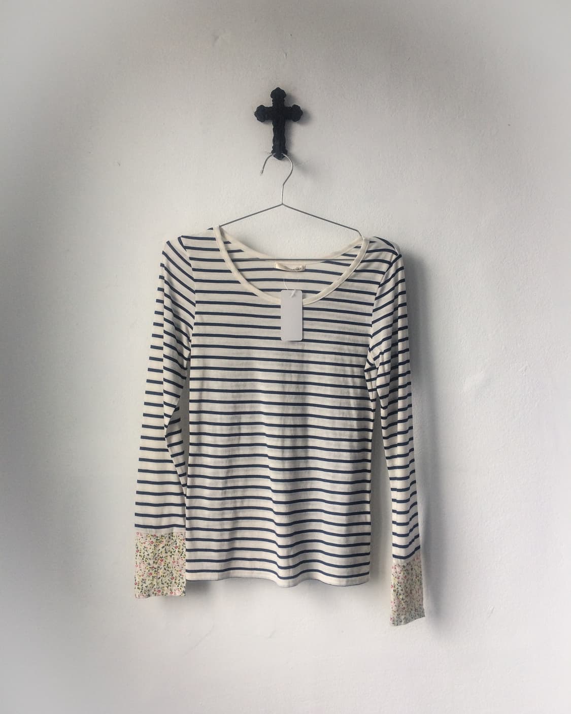 Stripe pattern sleeve 상품이미지2