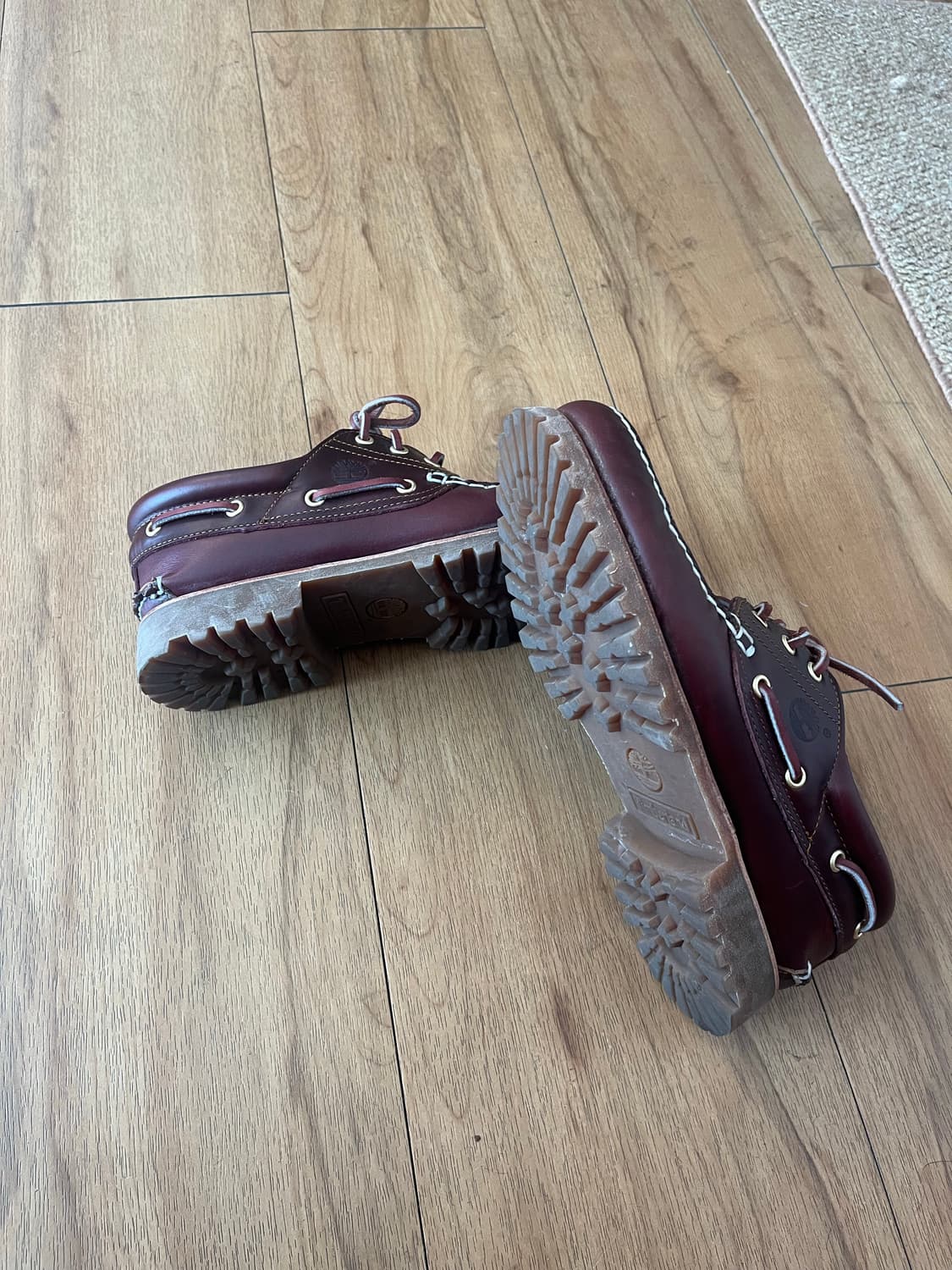 팀버랜드 어센틱 3 아이 클래식 러그 버건디 상품이미지7