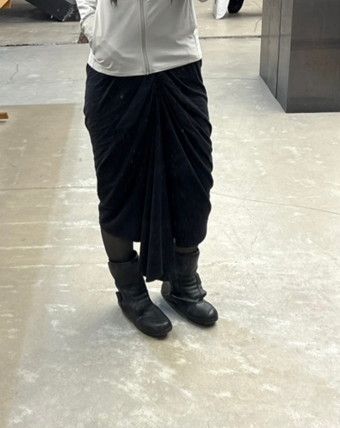 릭오웬스 다크쉐도우 드레이핑 스커트 상품이미지2