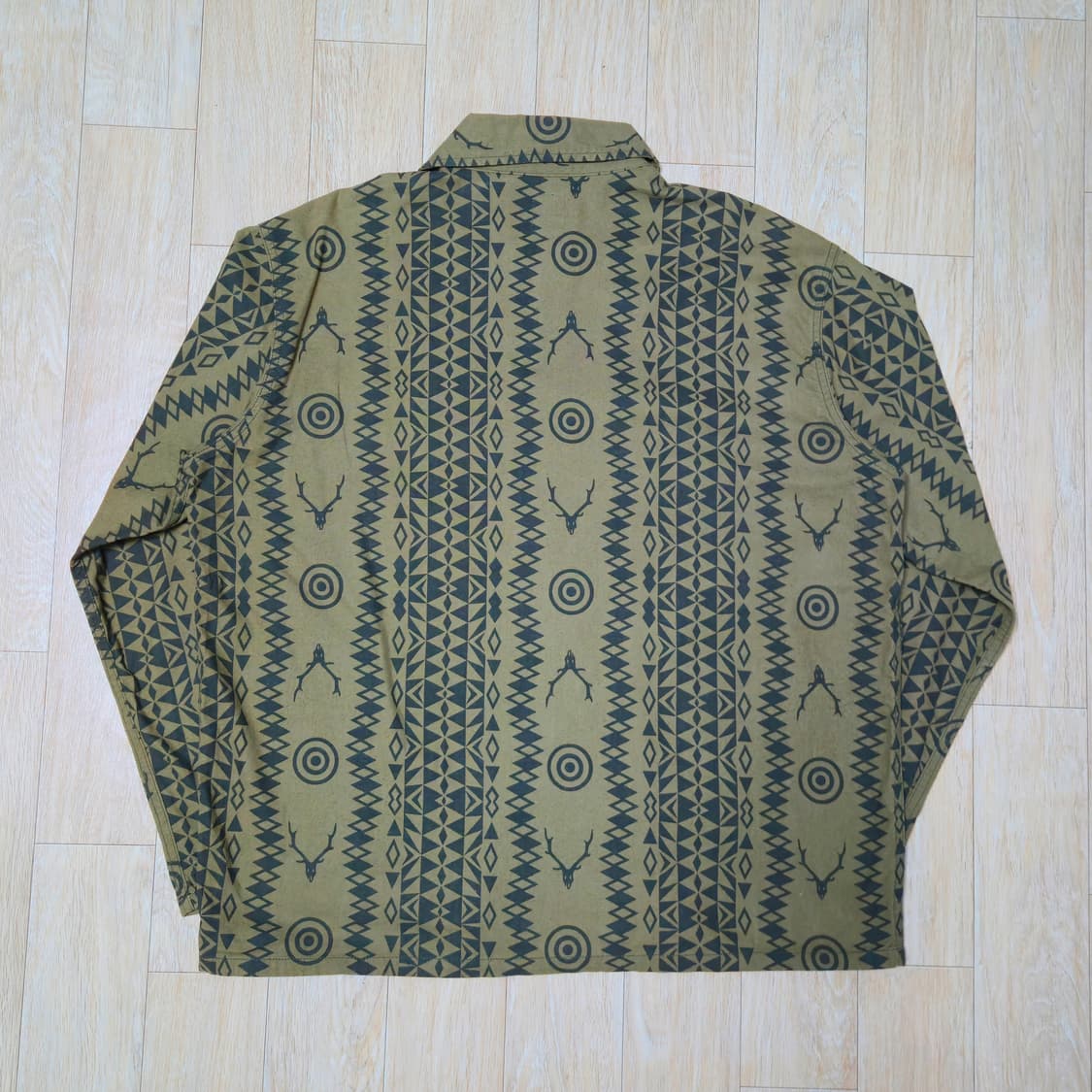 South2 West8 카키 헌팅 셔츠 자켓 상품이미지6