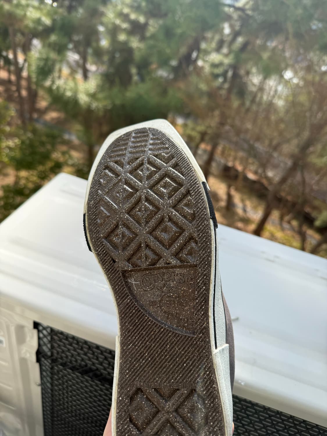 컨버스 x 다크쉐도우 터보다크 척 70 하이 그레이 상품이미지9