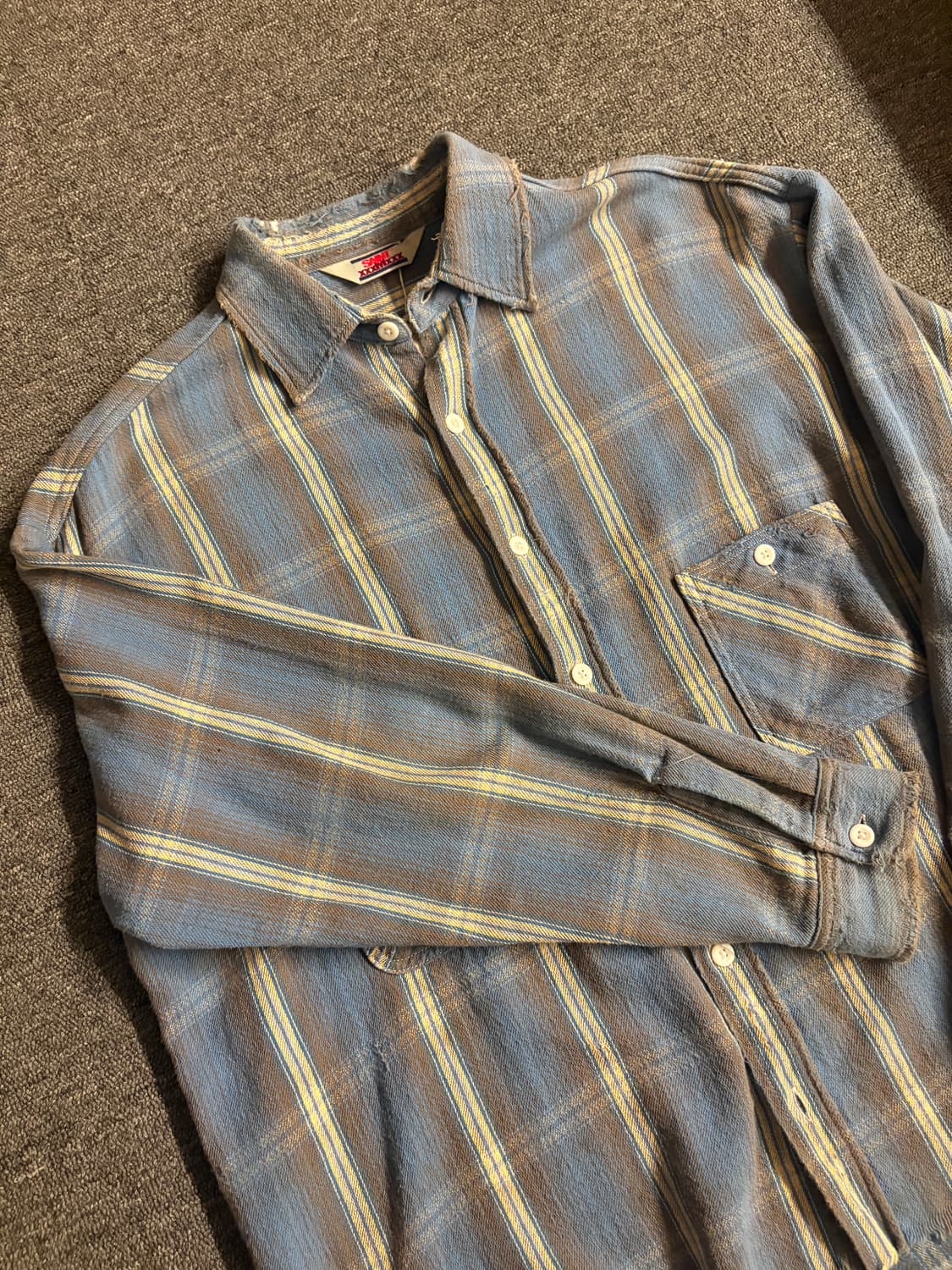 (M)Saint michael 플란넬 셔츠 상품이미지1