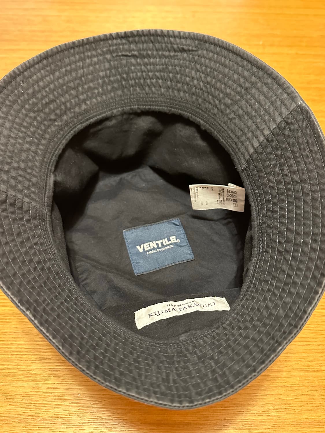 키지마타카유키 버킷햇 블랙 2사이즈 상품이미지2