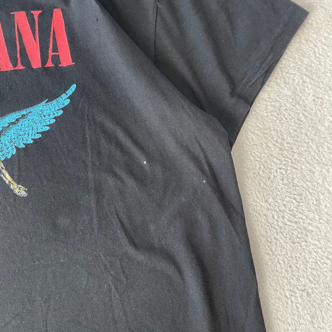 너바나 'in utero' 락티셔츠 상품이미지5