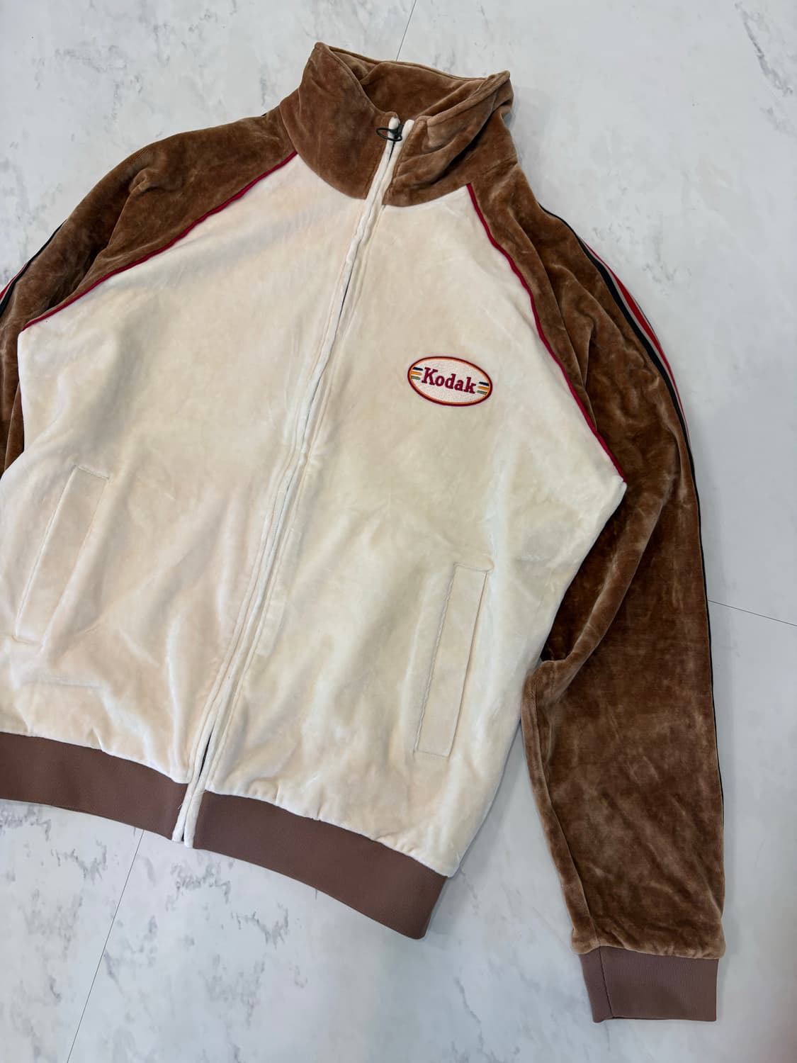 kodak velour standneck zipup 상품이미지2