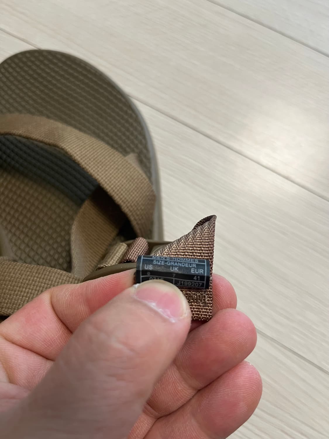 새상품급)차코X빔즈 Z1 클래식 샌들 M8사이즈 상품이미지6