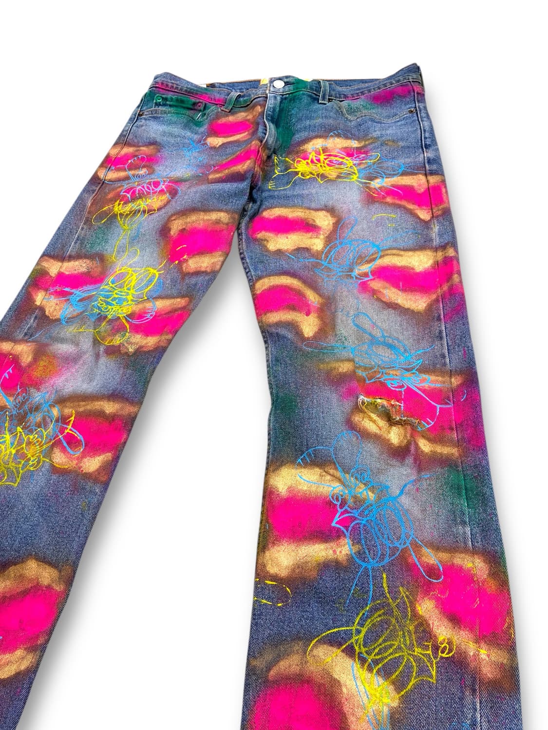 스콜록트 커스텀 청바지 상품이미지4