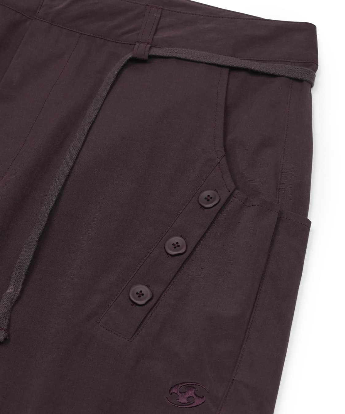 TIE PANTS WINE 1SIZE 상품이미지4