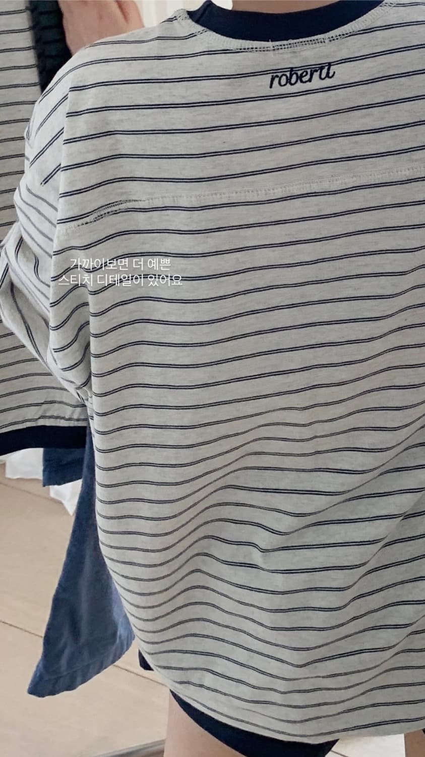 로버티 ROBERTI STRIPE LONG SLEEVE T 상품이미지3