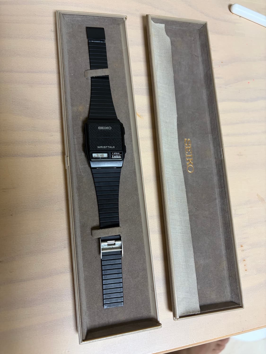 빈티지 세이코 wristtalk 새상품 판매 상품이미지4