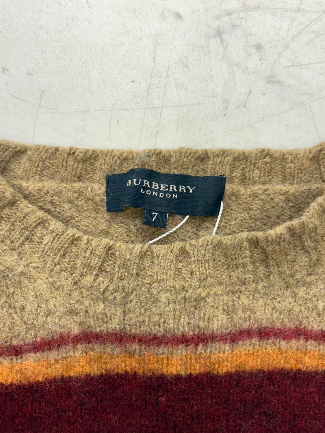 버버리 런던 울 스트라이프 니트 스웨터 상품이미지3