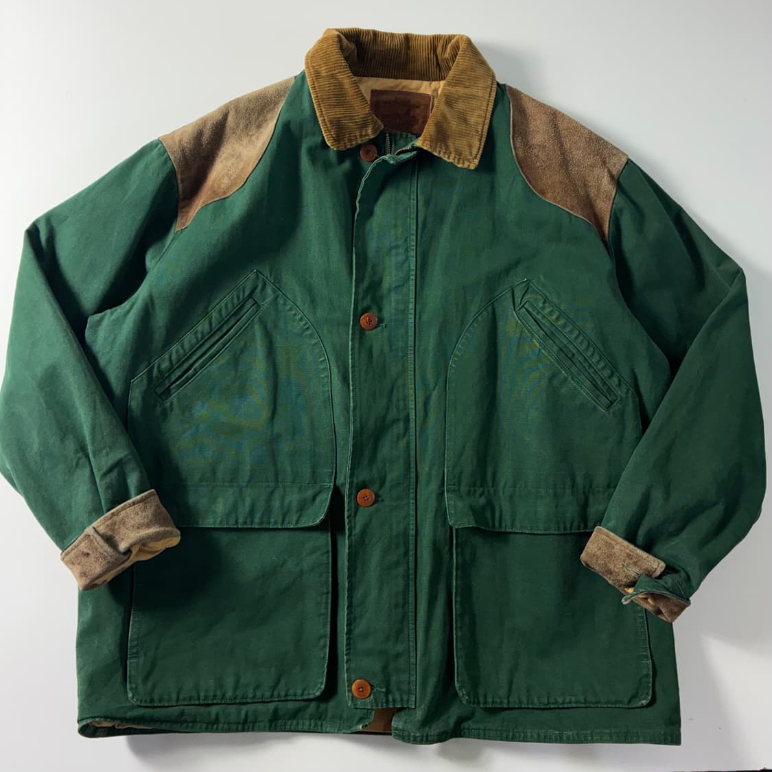 Polo  폴로 랄프로렌 90,s 스포츠맨 그린 헌팅 자켓  상품이미지3