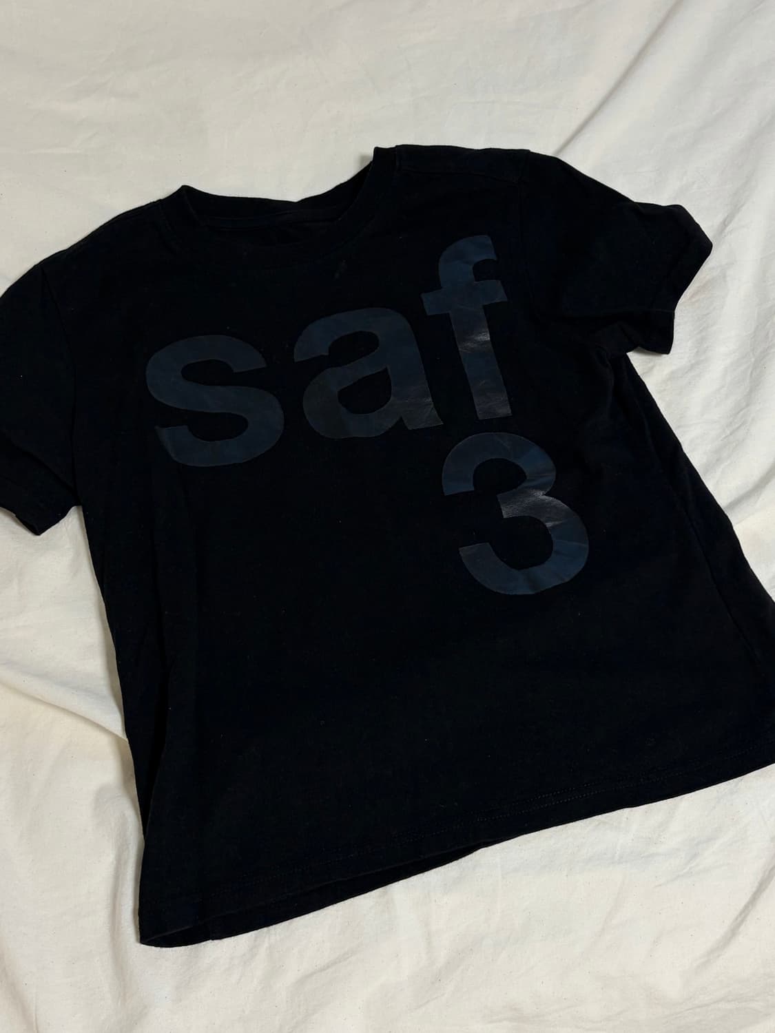 사파리스팟 베이직 티셔츠 블랙 (여성) 상품이미지1