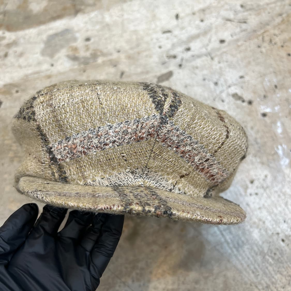 Torpedo 트위드 뉴스보이 캡 상품이미지3