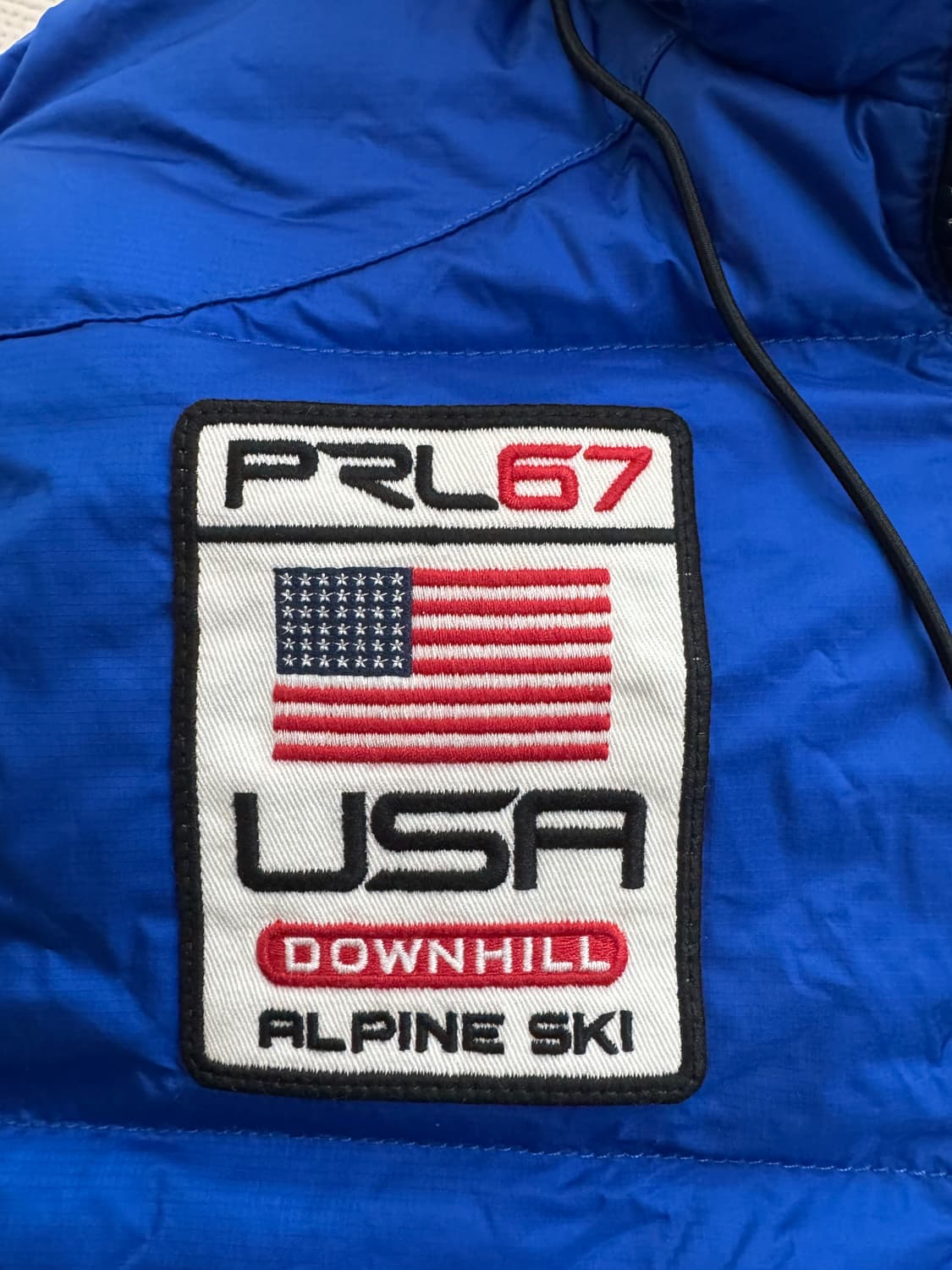 [S] 폴로 랄프로렌 빅포니 USA 알파인 스키 패딩 조끼 상품이미지2