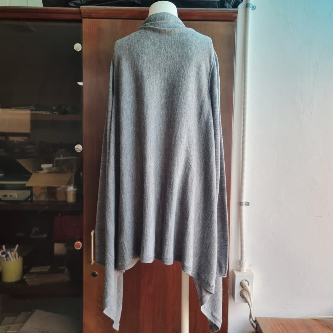 쟈딕앤볼테르 메리노울100% 언발란스 오픈형 숄 가디건 (프리) 상태최상 상품이미지4