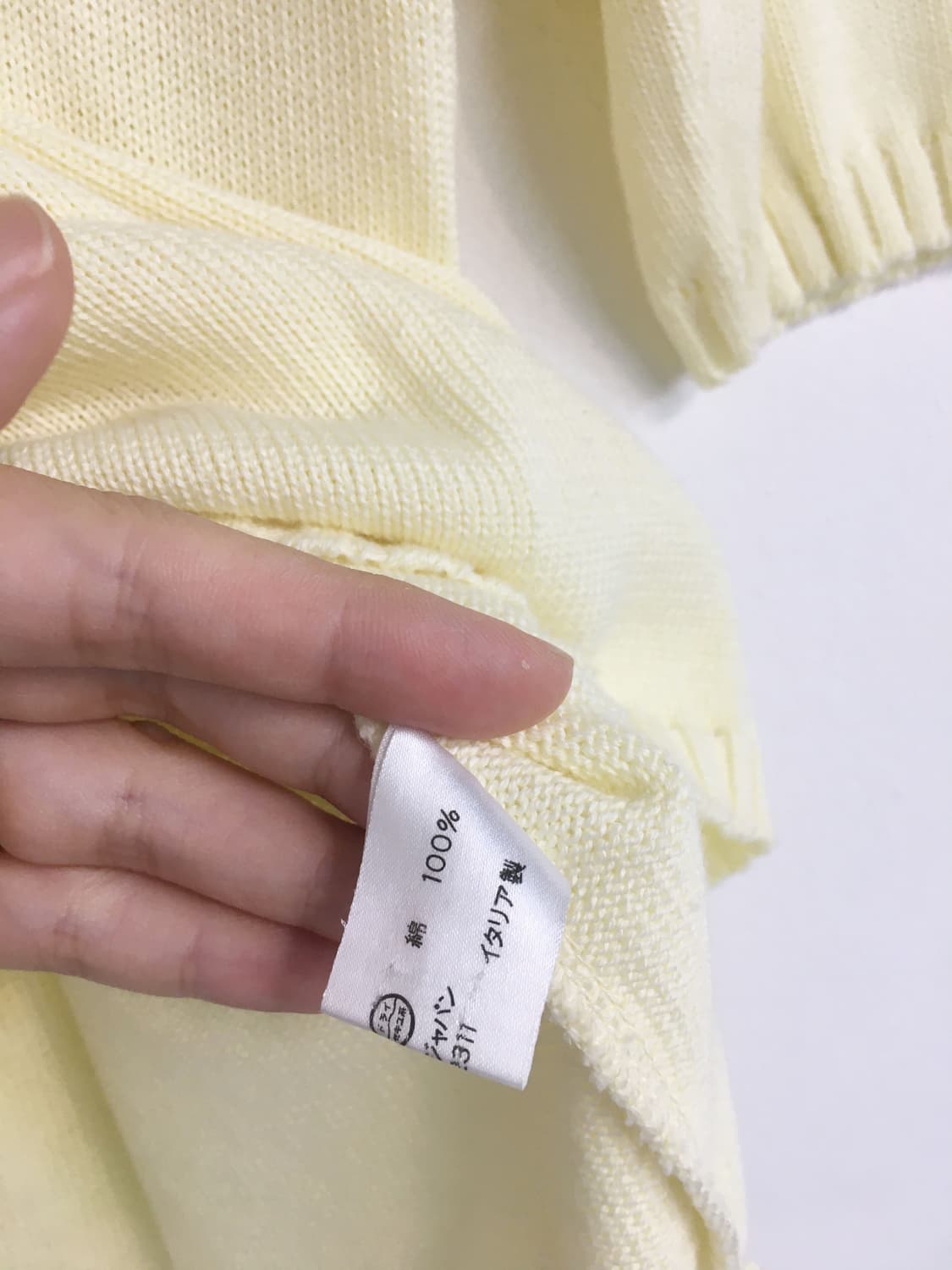  VININI made in italy 니트 반팔 상품이미지7