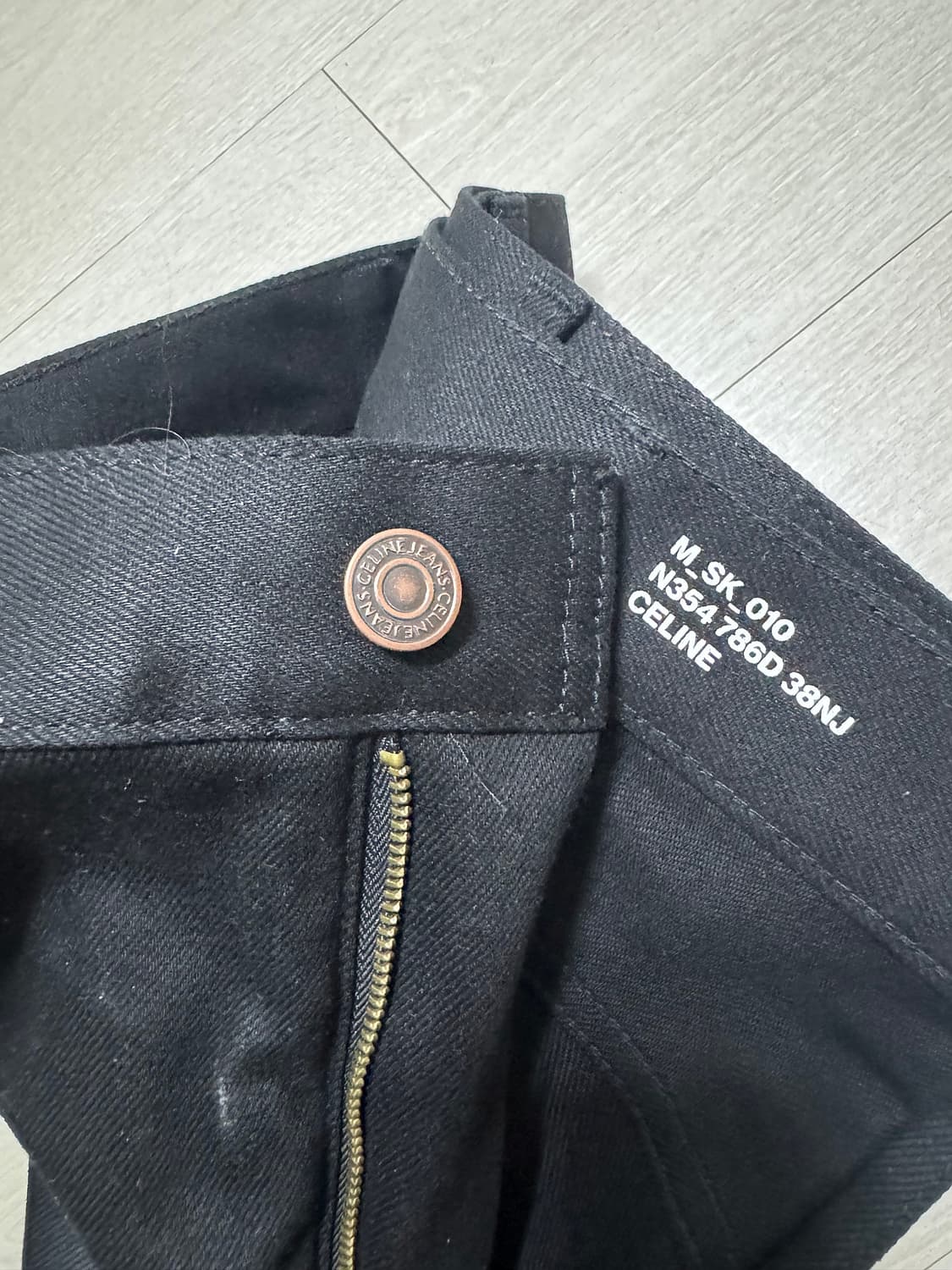 [34] 셀린느 퍼머넌트 스트레이트 진 팬츠 상품이미지4