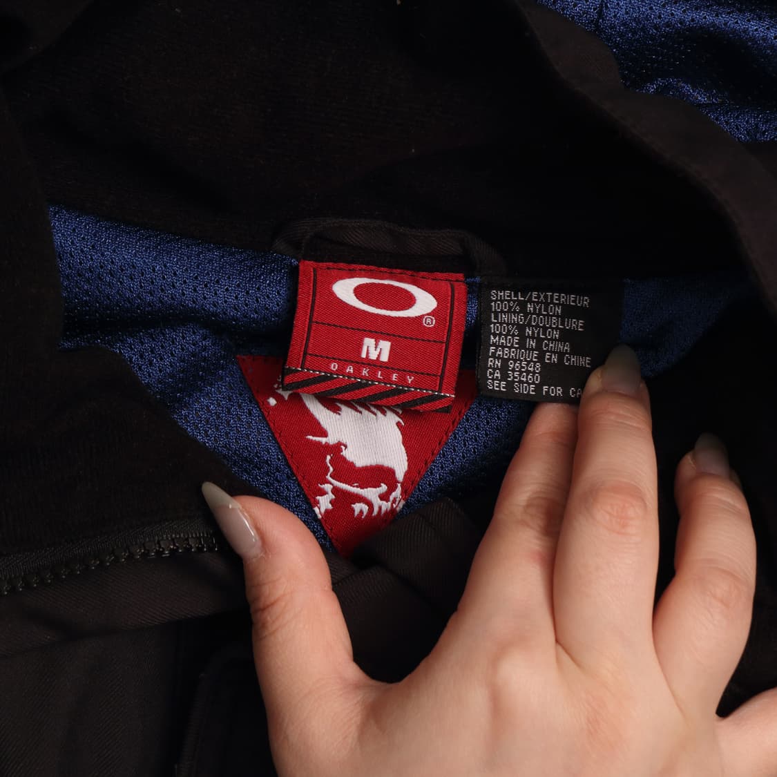 00's 오클리 립스탑 나일론 자켓 A1718 상품이미지3