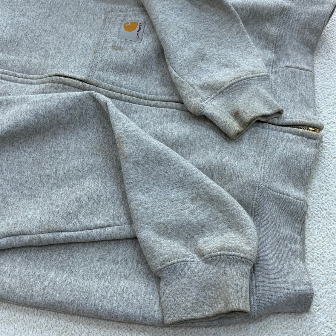 S 칼하트 미드웨이트 후드 집업 0420E 상품이미지6